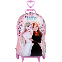 Mochila De Rodinha Maxtoy Frozen Elsa e Anna (MP)