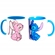 Kit Zonacriativa 2 Caneca Stitch Minha Metade 350ml (MP)