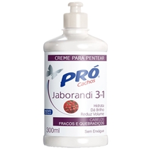 Creme De Pentear Pró Cachos Jaborandi 3 Em 1 300ml (MP)