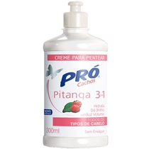 Creme De Pentear Pró Cachos Pitanga 3 Em 1 300ml (MP)