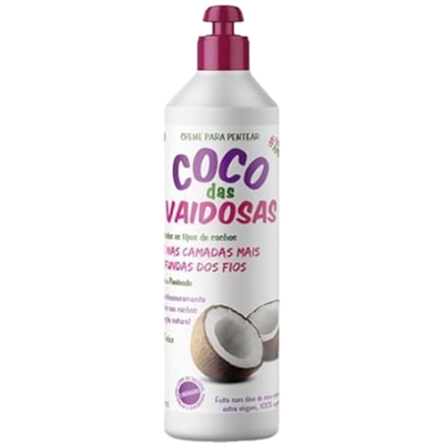 Creme De Pentear Pró Cachos Coco Das Vaidosas 300ml (MP)