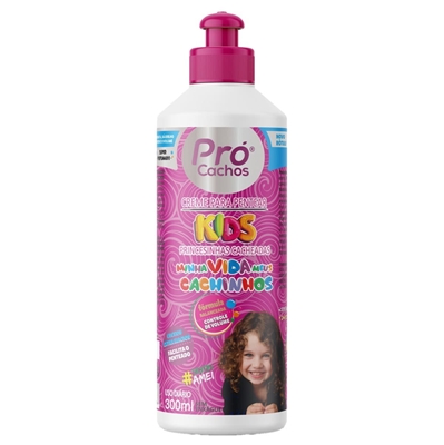 Creme De Pentear Pró Cachos Kids Princesinhas Cacheadas 300ml (MP)