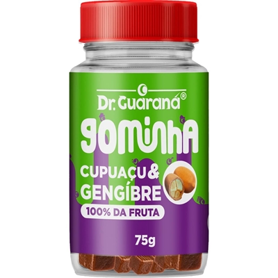 Goma Dr. Guaraná Cupuaçu E Gengibre 75g (MP)