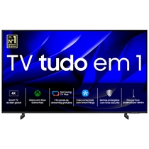 Smart TV 50" Samsung Crystal UHD 4K Gaming Hub Design AirSlim Alexa Built Cinza Titan 50DU8000