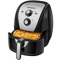 Fritadeira Mondial Air Fryer 6 Litros Grand Family Preto FN-60-BI