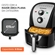 Fritadeira Mondial Air Fryer 6 Litros Grand Family Preto FN-60-BI