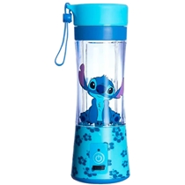 Garrafa Mixer Mini Liquidificador Zonacriativa Stitch Love 300ml (MP)