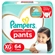 Fralda Pampers Premium Care Pants XG 64 Unidades