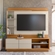 Painel Para TV Até 60" Linea Atlanta Nature/Off White