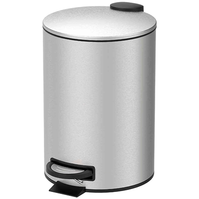 Lixeira 12 Litros Brinox Spin Inox 3074/102