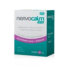 Nervocalm 0,50+0,50mL/mL Solução Oral 20ml Wp Lab