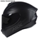 Capacete ASX Draken Solid Fosco Preto 60 (MP)