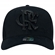 Bone Flamengo Supercap Zico Bordado Laser 3D Preto (MP)