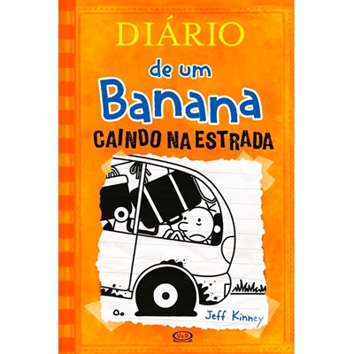 Livro Diário De Um Banana 09 Caindo Na Estrada Capa Dura - Vergara (MP)