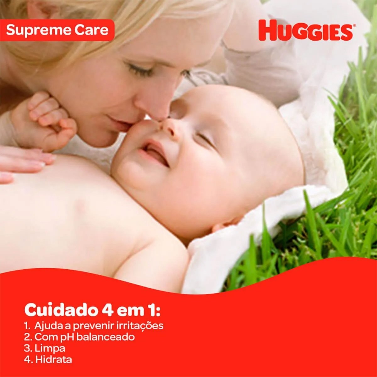 Len O Umedecido Huggies Supreme Care Leve Mais Por Menos Unidades