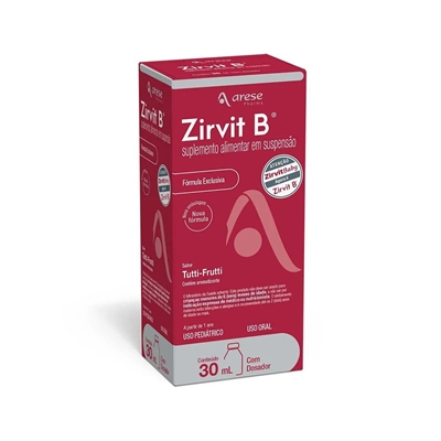 Zirvit B 30ml Suspensão Oral Arese Pharma