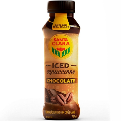 Bebida Láctea Santa Clara Cappuccino Chocolate 260ml