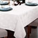 Toalha De Mesa Branyl Impermeável Snow 160x270cm Branco (MP)