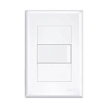 Interruptor Fame Simples com Placa 16A/250V Evidence 3741 Branco (MP)