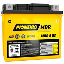 Bateria Moto AGM/VRLA Pioneiro MBR 5 BS 12V 5AH (MP)