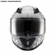 Capacete Texx Fechado Hawk Fury Cinza 58 (MP)