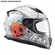 Capacete Texx Fechado Hawk Fury Cinza 60 (MP)