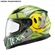 Capacete Texx Fechado Hawk Fury Verde 58 (MP)