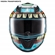 Capacete Texx Fechado Hawk Orc Turquesa 58 (MP)