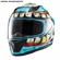 Capacete Texx Fechado Hawk Orc Turquesa 58 (MP)