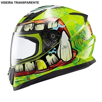 Capacete Texx Fechado Hawk Orc Verde 58 (MP)