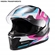 Capacete Texx Fechado Hawk Ride Azul Rosa 62 (MP)