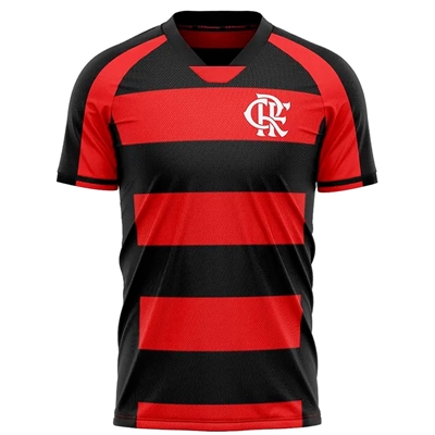 Camisa De Futebol Braziline Flamengo Dean Infantil 4 Anos (MP)