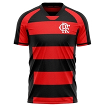 Camisa De Futebol Braziline Flamengo Dean Infantil 4 Anos (MP)