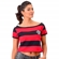 Camisa Cropped Flamengo Feminina Braziline Vibe M (MP)