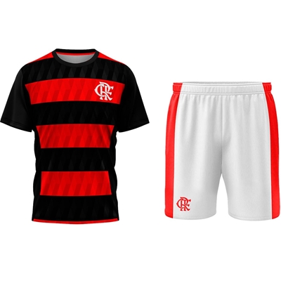 Kit Mini Craque Flamengo Infantil Braziline 6 Anos (MP)