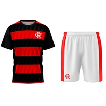 Kit Mini Craque Flamengo Infantil Braziline 8 Anos (MP)