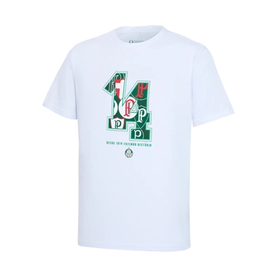 Camisa De Futebol Betel Palmeiras History Branco M (MP)