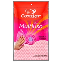 Pano Multiuso Condor Rosa 5 Unidades