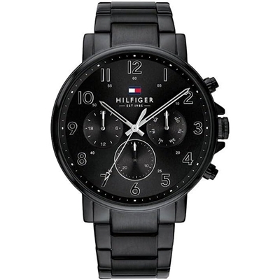 Relógio Tommy Hilfiger Masculino Preto 1710383 (BI)