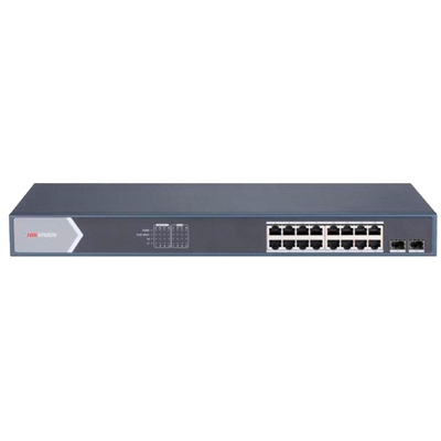 Switch Hikvision 16 Portas GE Poe 1GE/sfp 130W Unm DS-3E0518P-E/M (MP)