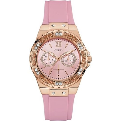 Relógio Feminino Guess Quartzo Rosa U1053l3 (BI)