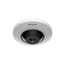 Câmera De Segurança Hikvision IP Fisheye 3K 5MP Detector De Movimento Metal DS-2CD3956G2-ISU(1.05mm) (MP)