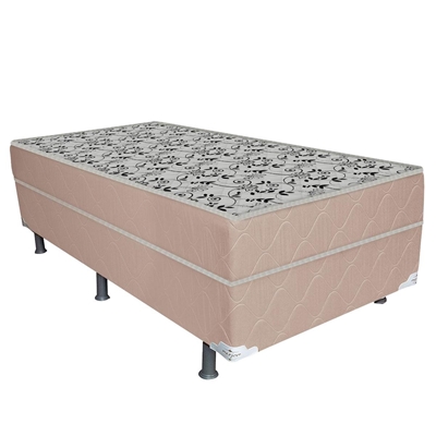 Cama Box Solteiro Marjom Iara Premium D28 44x198x100cm (MP)