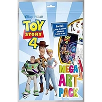 Livro Mega Art Pack - Toy Story 4 (MP)