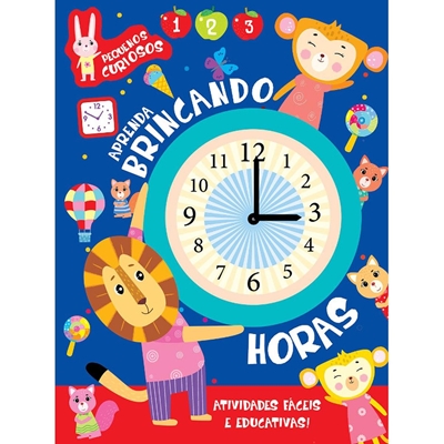 Livro Aprenda Brincando - Horas (MP)