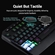 Teclado e Mouse Redragon Preto (BI)