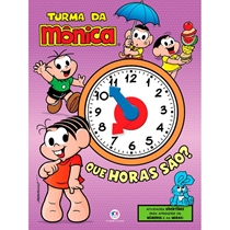 Livro Turma Da Monica: Que Horas Sao? (MP)