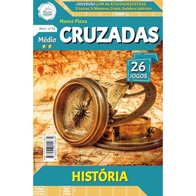 Livro Mente Plena Cruzadas - História (MP)