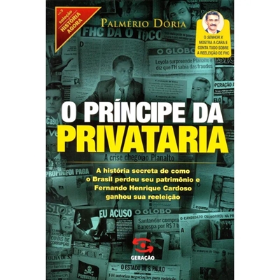 Livro O Príncipe Da Privataria (MP)