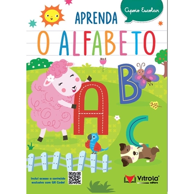 Livro Apoio Escolar - Aprenda O Alfabeto (MP)